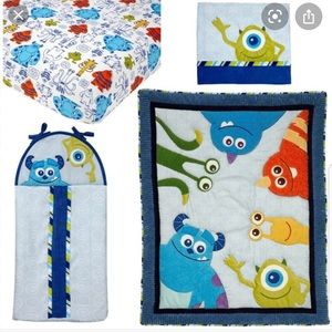 Monsters inc nursery items